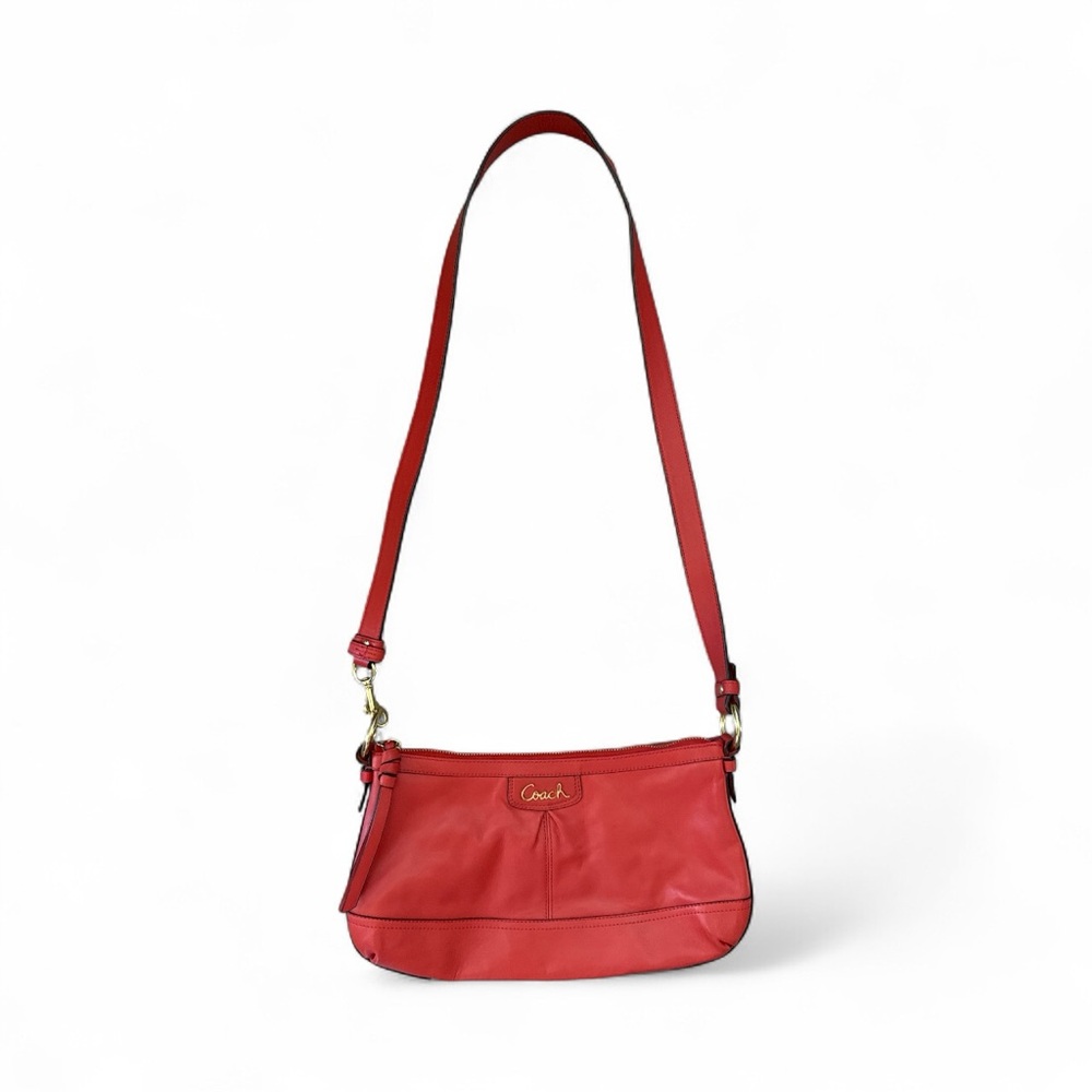 Coach Vibrant Red Shoulder Bag